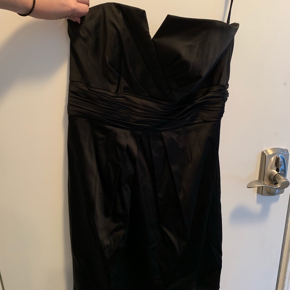 Black cocktail dress